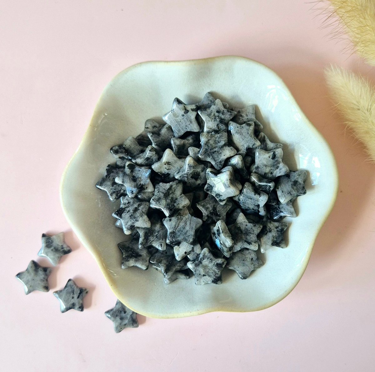 Edelsteen Larvikite Mini Star (1.5 cm)
