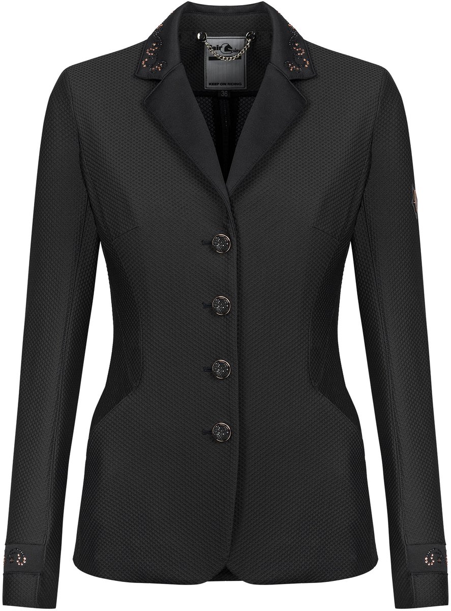 Fair Play Wedstrijdjasje Taylor ComFiMesh Chic Rose Gold-Black-34