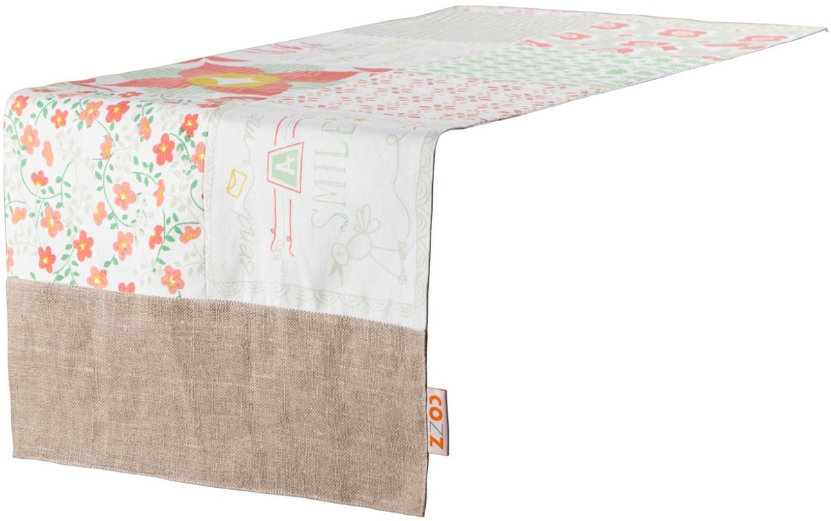 Rosan Tafelloper rood 40x140cm