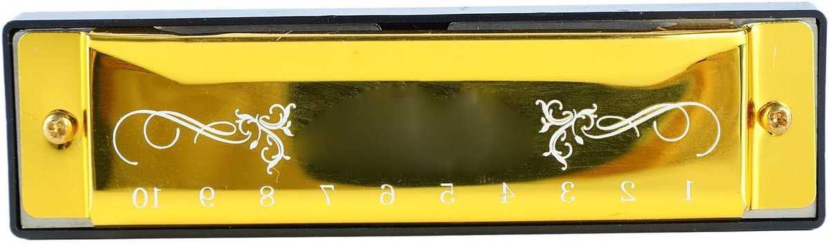 Mondharmonica - Muziek instrument - Muziek maken - Duurzaam materiaal - Klein en licht - Zilver