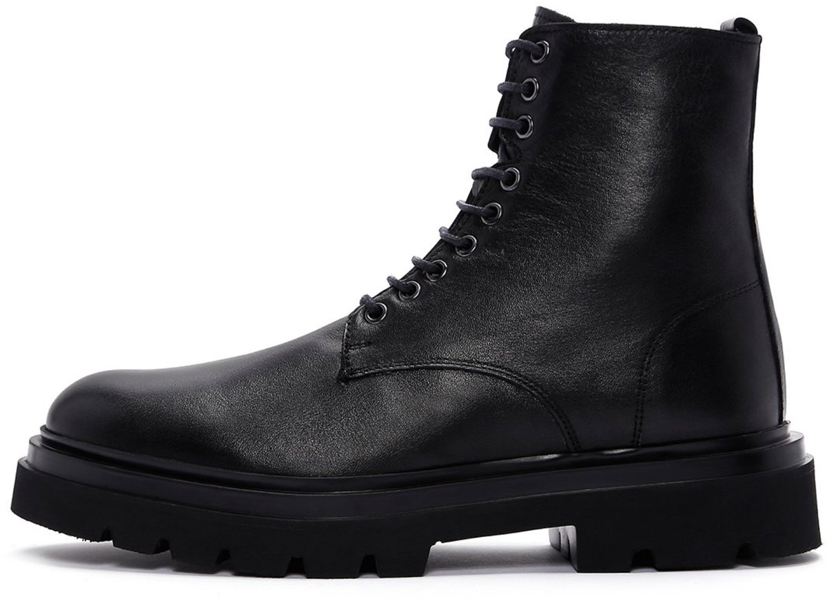 DERIMOD Ankle Boots Leather Ankle Boots