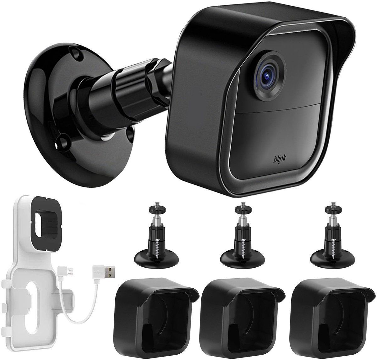 Gloednieuw Blink-beschermingsframe voor de derde generatie Blink-buitencamera's - sensorbeugel - Blink-accessoires voor buitencamera's