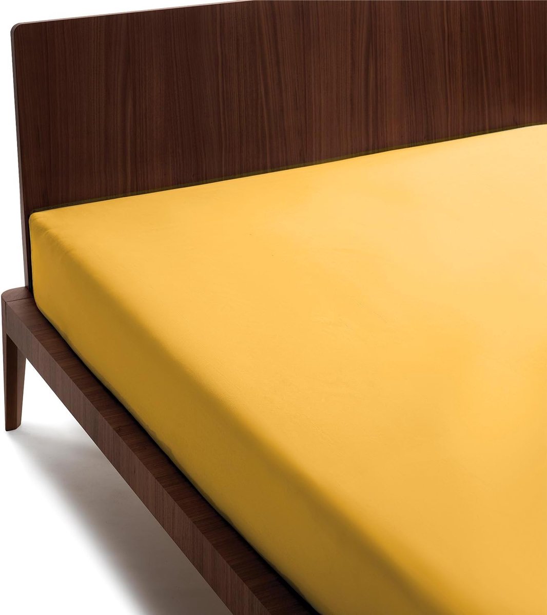 SnelShoppen - Fitted Sheet Eenpersoonsbed 90x200 cm - 100% Percale Katoen - Oeko-Tex Gecertificeerd - Ademend en Frisse Kleur - Hoekhoogte 30 cm