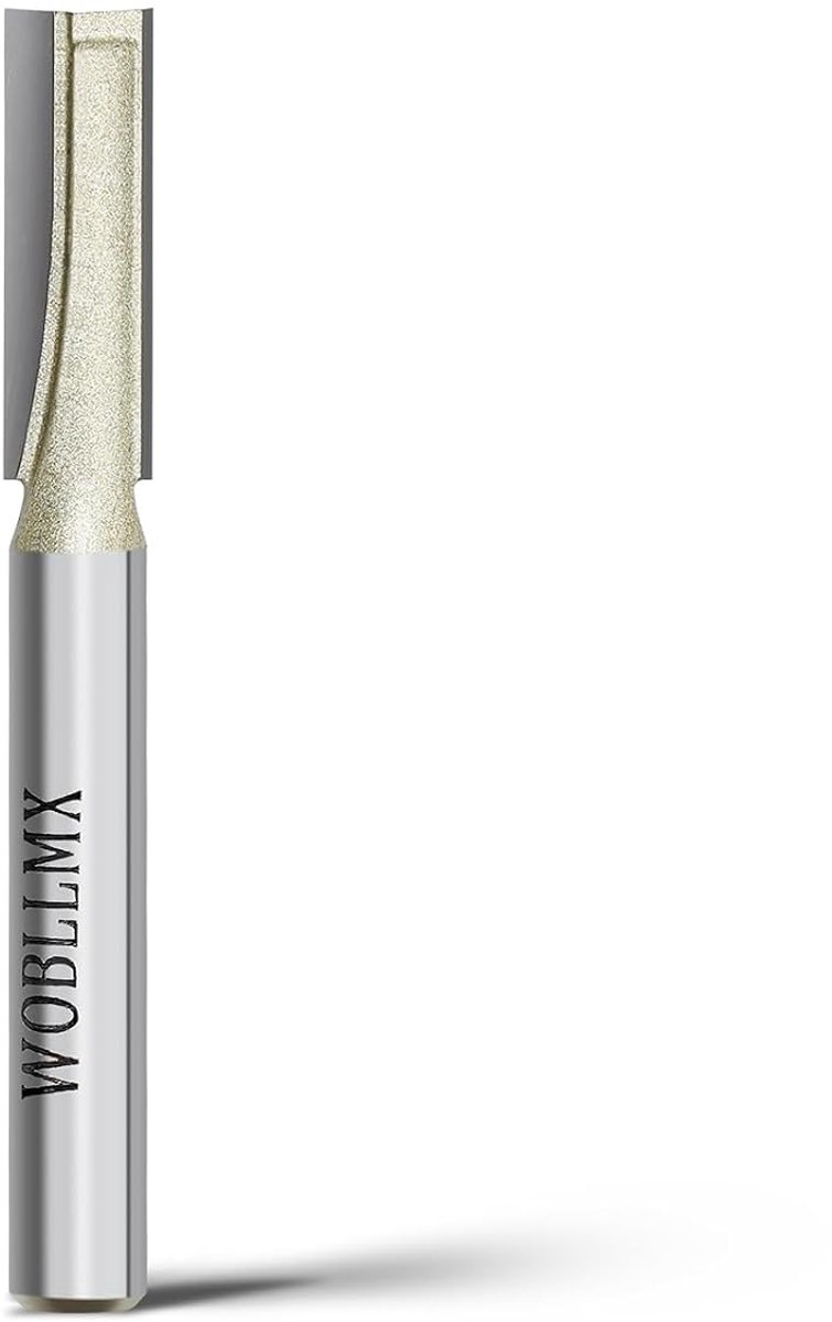 SnelShoppen - Ground Cleaning Cutter 6 mm Diameter 20 mm Lengte Carbide Blade Houtbewerking Gereedschap - Duurzaam en Scherp