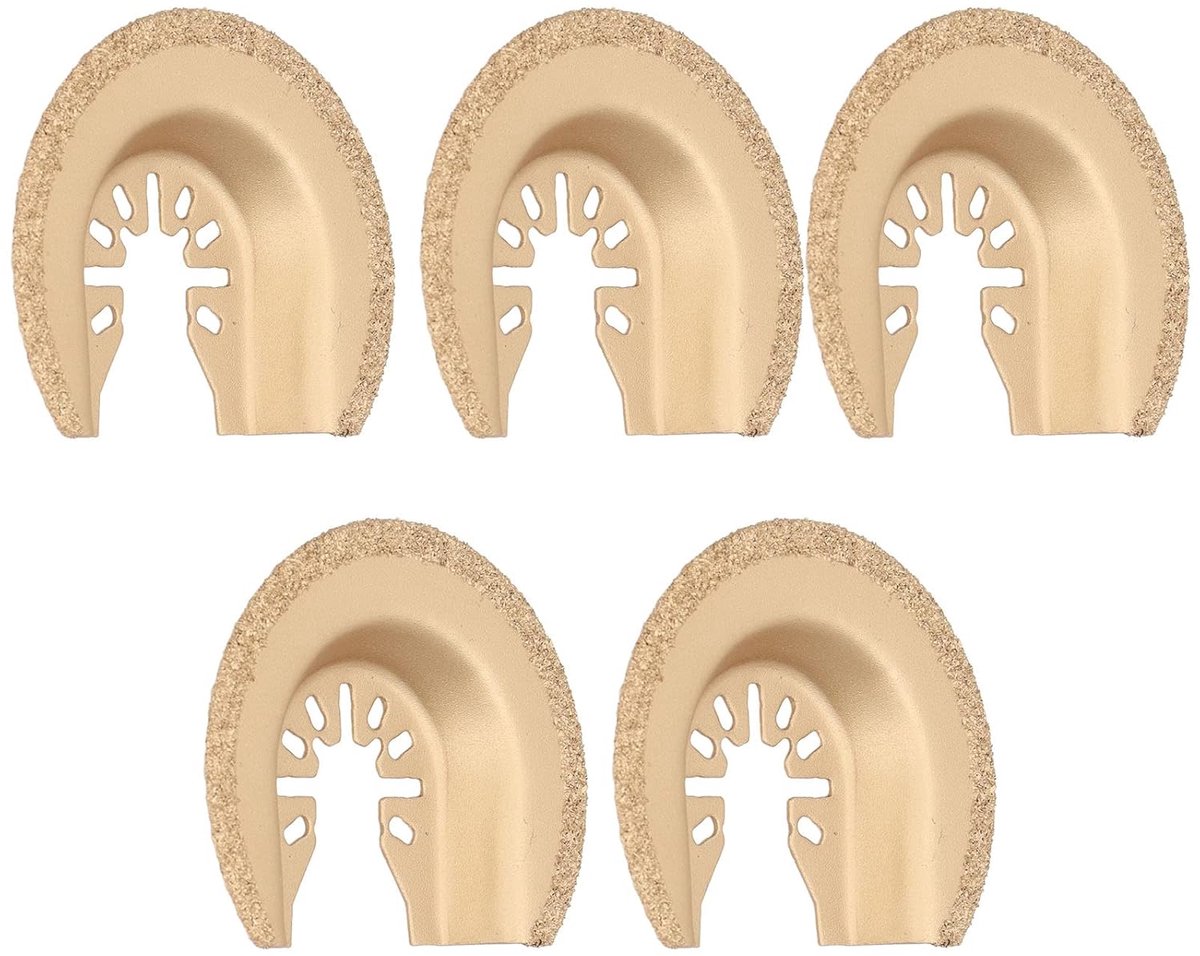 SnelShoppen - Semicirculaire Oscillerende Zaagblad met Enkele Tand, Plastic Seal, Diamant Carbide, Keramisch, Voor Multitool - Duurzaam en Corrosiebes