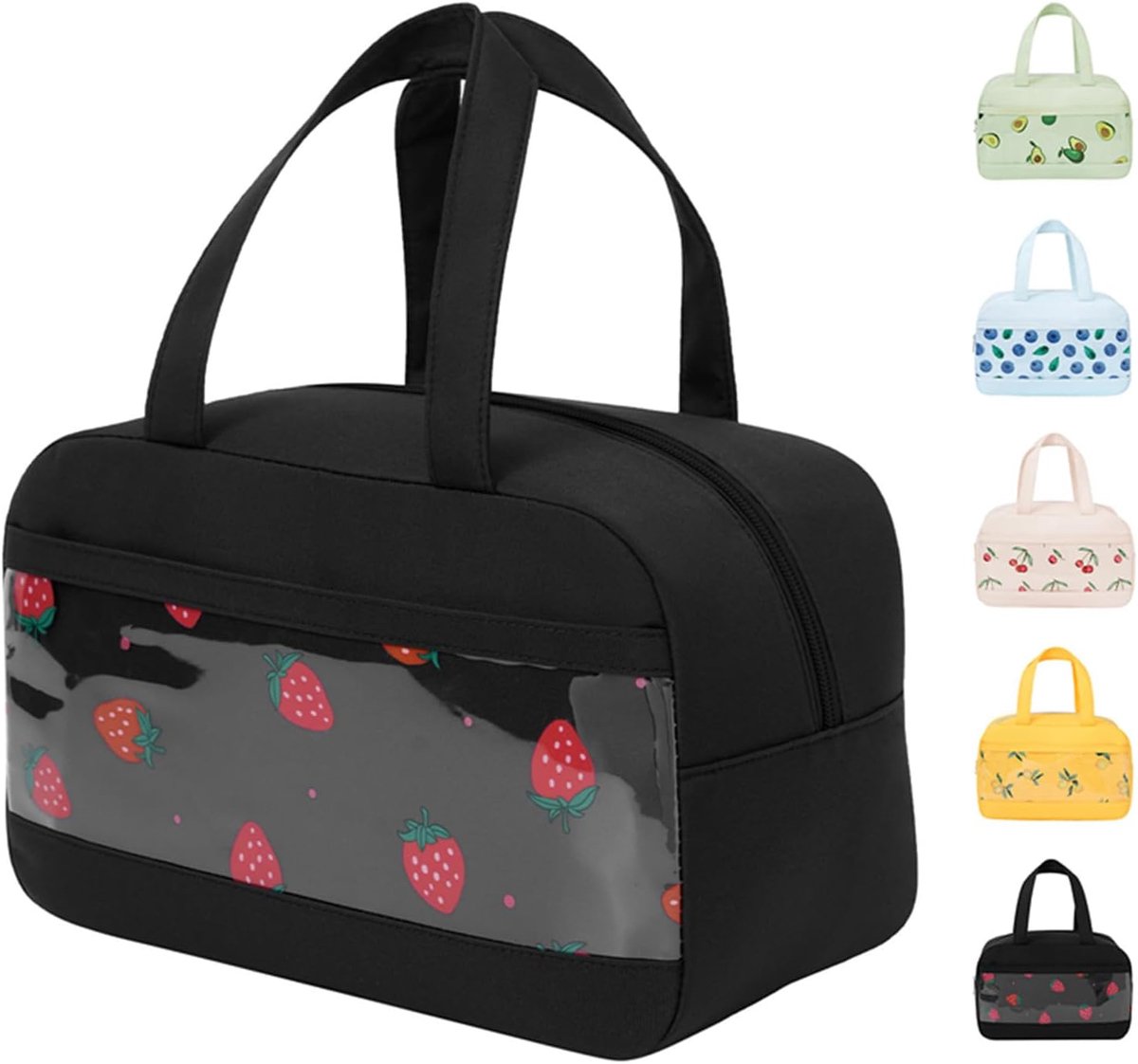 SnelShoppen - 8L Geïsoleerde Lunch Bag - Grote Capaciteit Waterdichte Koelere Zak - Herbruikbare Vouwbare Tote Bag voor Vrouwen, Mannen, Kinderen - Id
