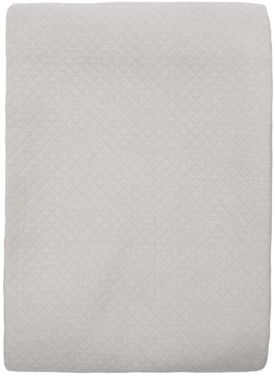 SnelShoppen - Snoozing Sunset Tagesdecke 240x260cm - Grijze Bedsprei van 100% Katoen - Perfect voor Slaapkamer en Woonkamer - Warmte en Bescherming