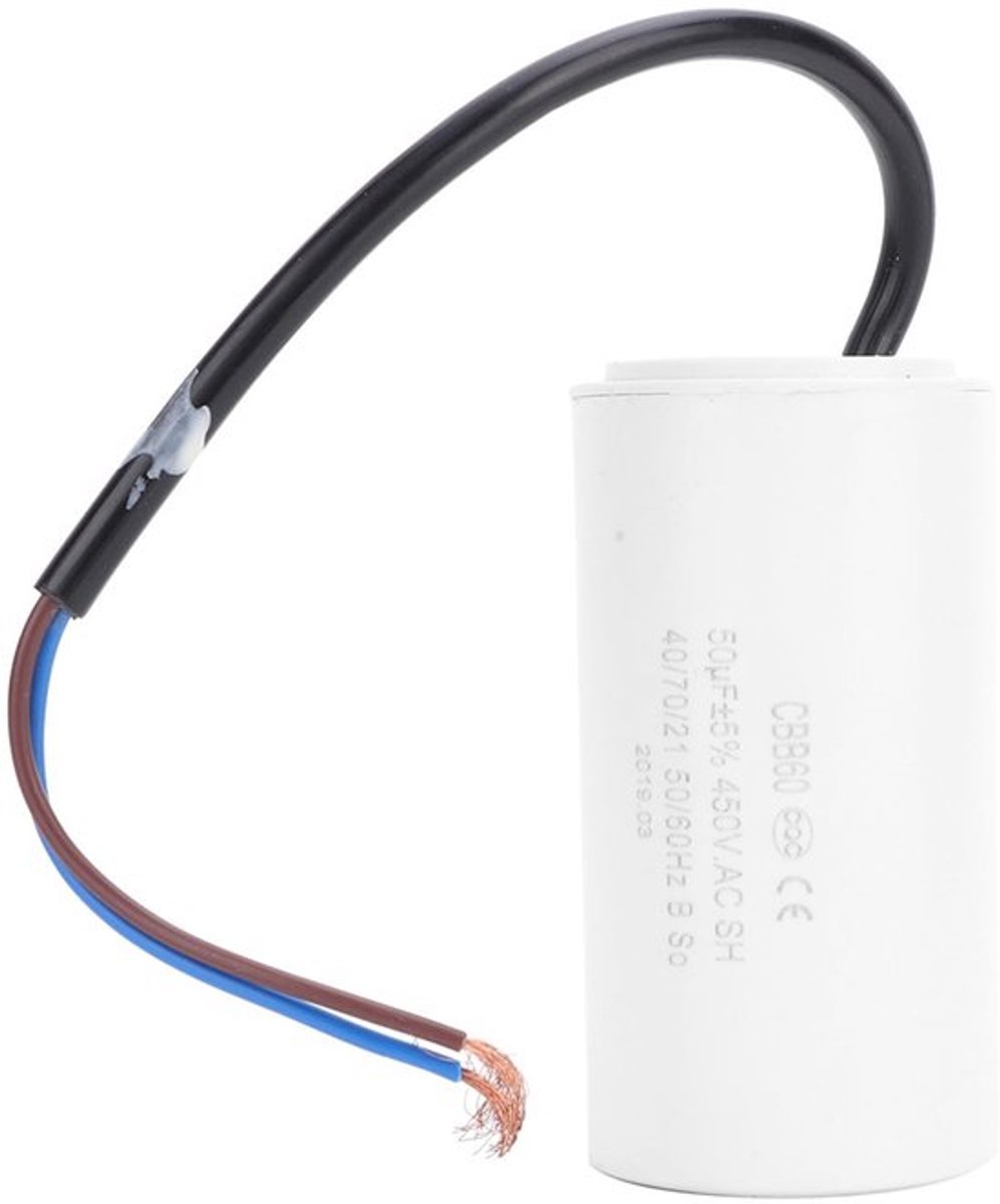 CBB60 Condensator 50uF 450V voor Motoren met Zelfherstellend Vermogen