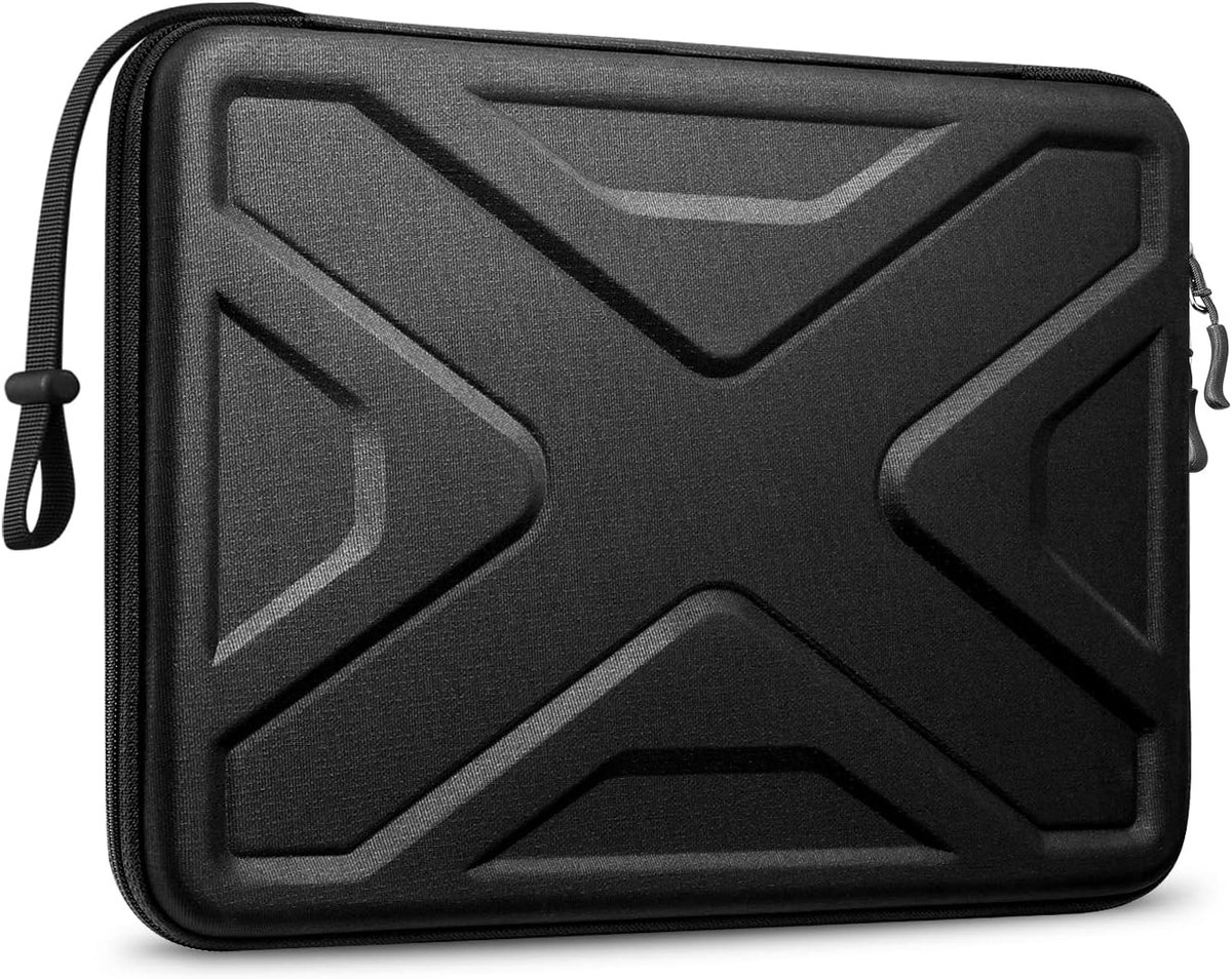 SnelShoppen - Hard Shell Laptop Sleeve 15" MacBook Air & 16" MacBook Pro - Schokbestendige Laptop Tas - Geschikt voor M5/A3448, M4/M3/M2, M5 Pro/Max -