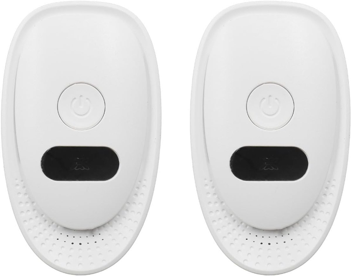 Stille Negatieve Ion Luchtzuiveraar - Flush-Montage Ionisator voor Roken en Huisdieren, Geschikt voor Slaapkamers, Toiletten en Kasten, Wit met Gezonde Luchtkwaliteit