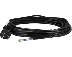 vhbw-stroomkabel compatibel met Kärcher WD3 200, T10/1, T7/1, T14/1, T12/1, WD5.600, T15/1, T9/1, T201, T191 stofzuigers - 10 m kabel 1000 W