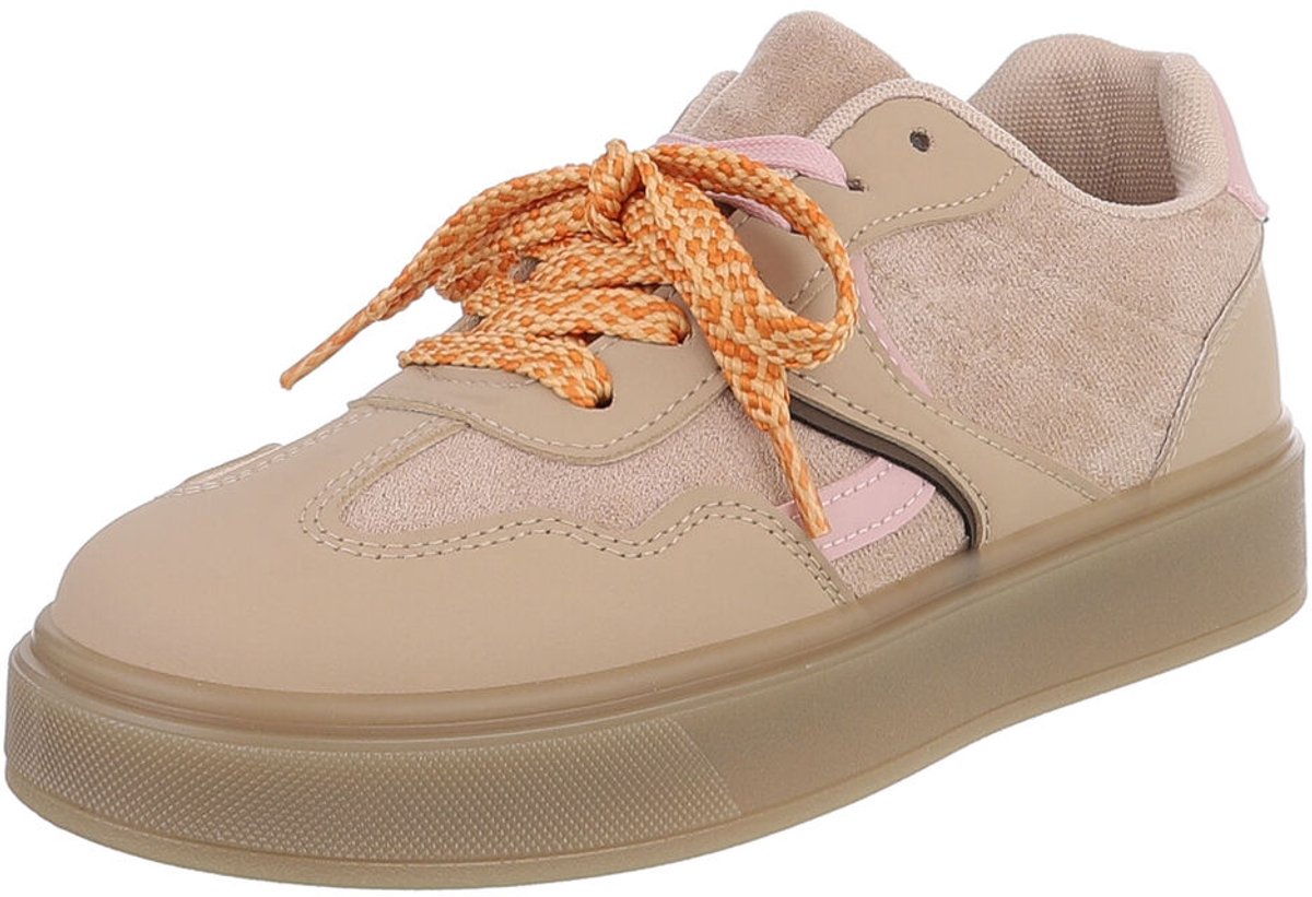 Sneaker - Vetersluiting en dikke zool - Dagelijks gebruik Mt:39