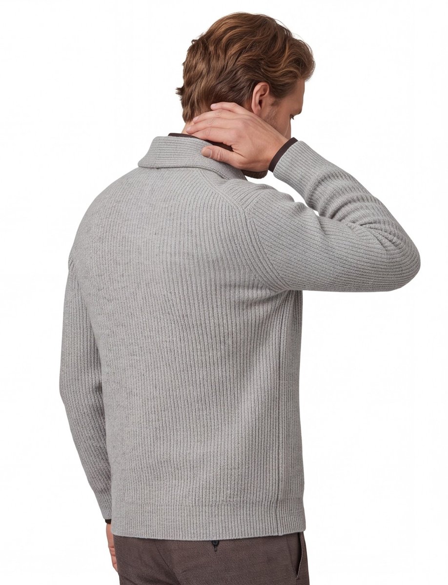 Profuomo vest grijs