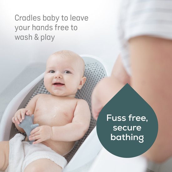 Angelcare - Badsteun - Babybadjes - Grijs