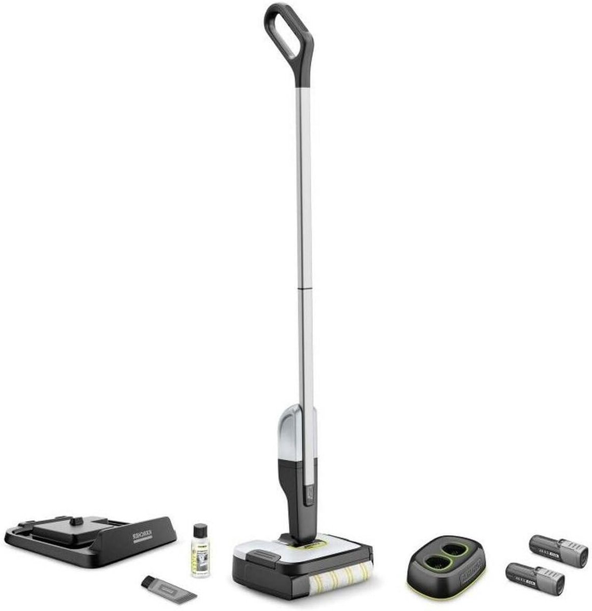 Stoomreiniger - Vloerreiniger - Hygiënisch Huis - Twee Tanksysteem - 59 cm Hoog - Multicolor