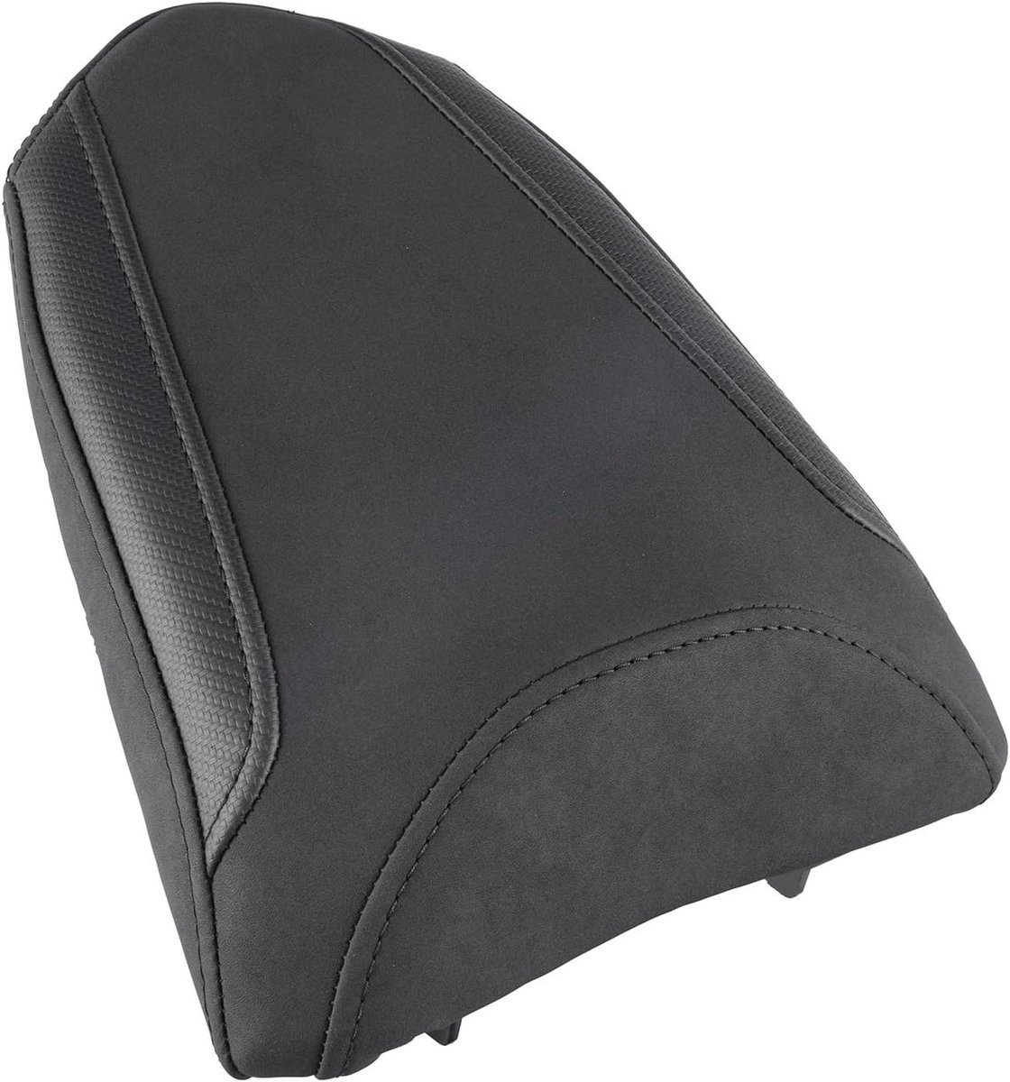 Motorfiets bijrijdersstoel - Passagierszadel - Comfortabel reizen - Schokdempend schuim - 34.5 x 28.5 cm - Zwart