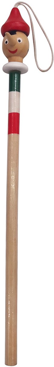 Clayre & Eef Decoratie Pinokkio Rood Hout