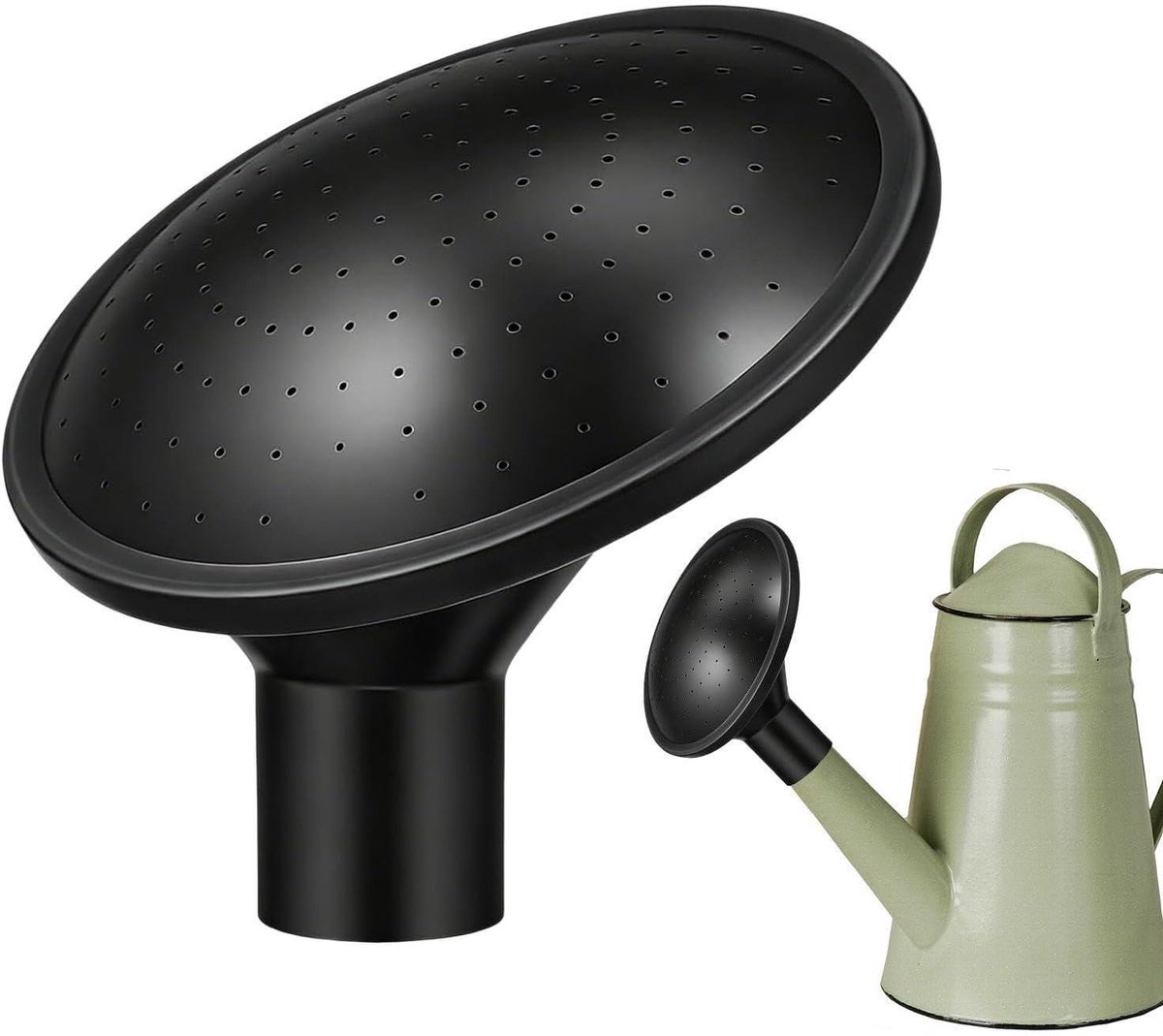 Gieter Tuit - Rozenkop Opzetstuk - Planten Water Geven - Universele Pasvorm - 23 cm Mondstuk - Groen