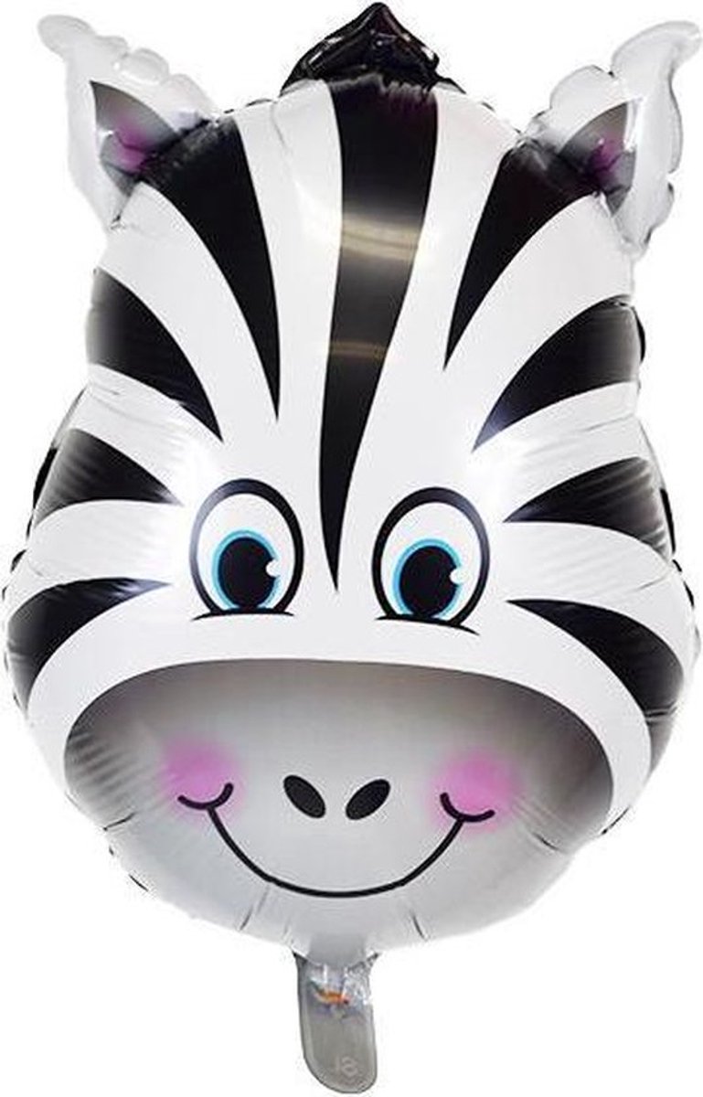 Folie helium ballon Zebra 92cm