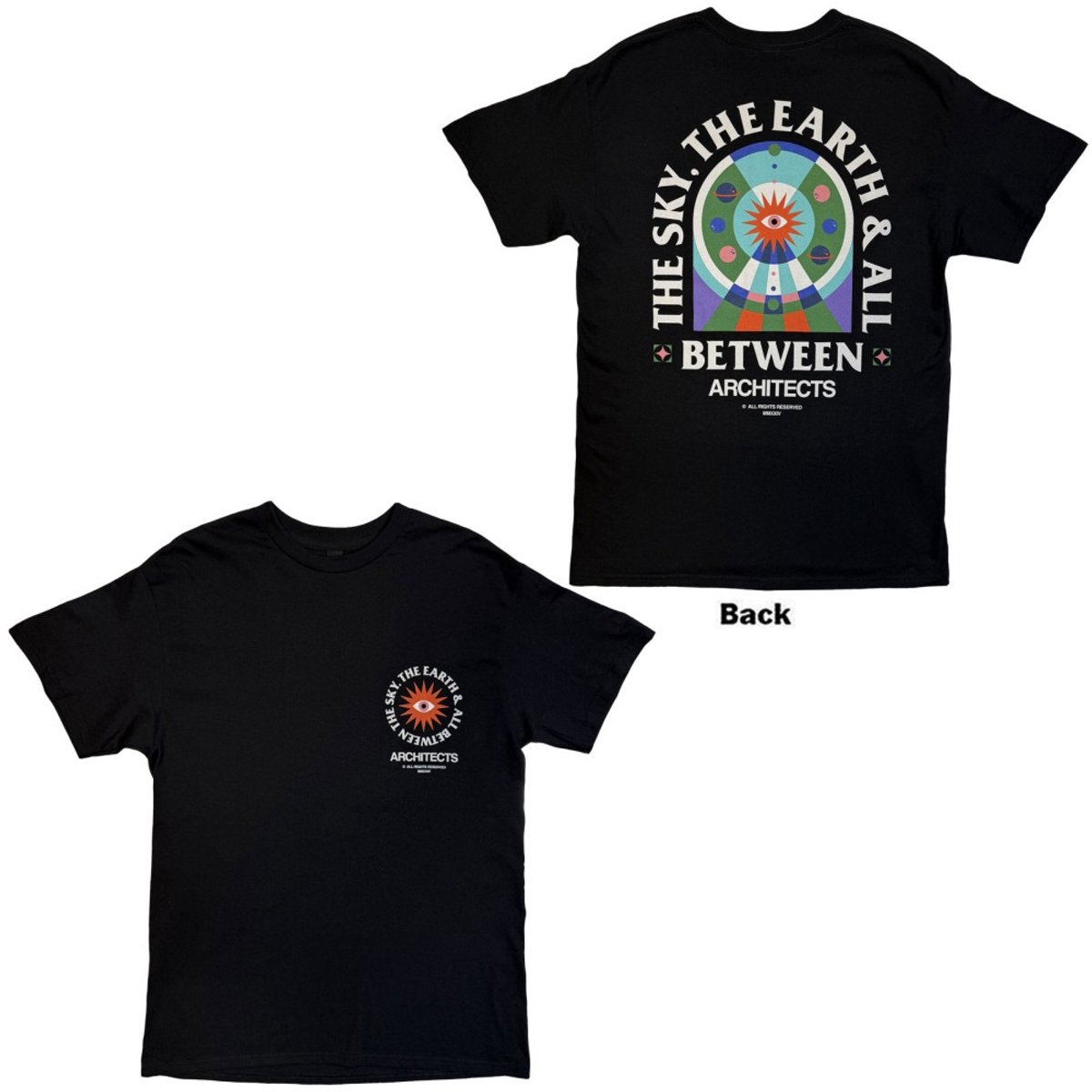 Architects - TSTE & AB Solar System Heren Tshirt - L - Zwart