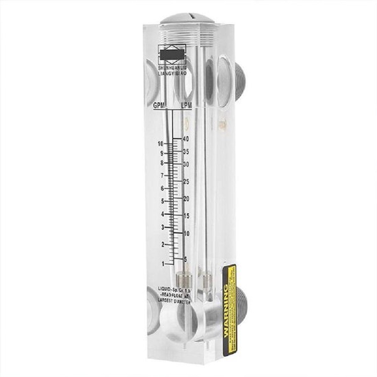 Acryl-Glas Debietmeter voor Vloeistoffen G1"