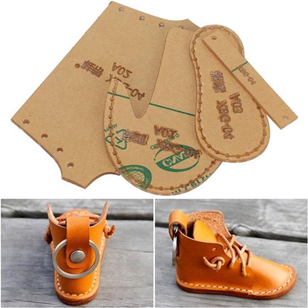 Handgemaakte mini schoenen, kledingontwerp sjabloon, transparante acryl leren modellen voor creatieve ontwerpen en modeaccessoires