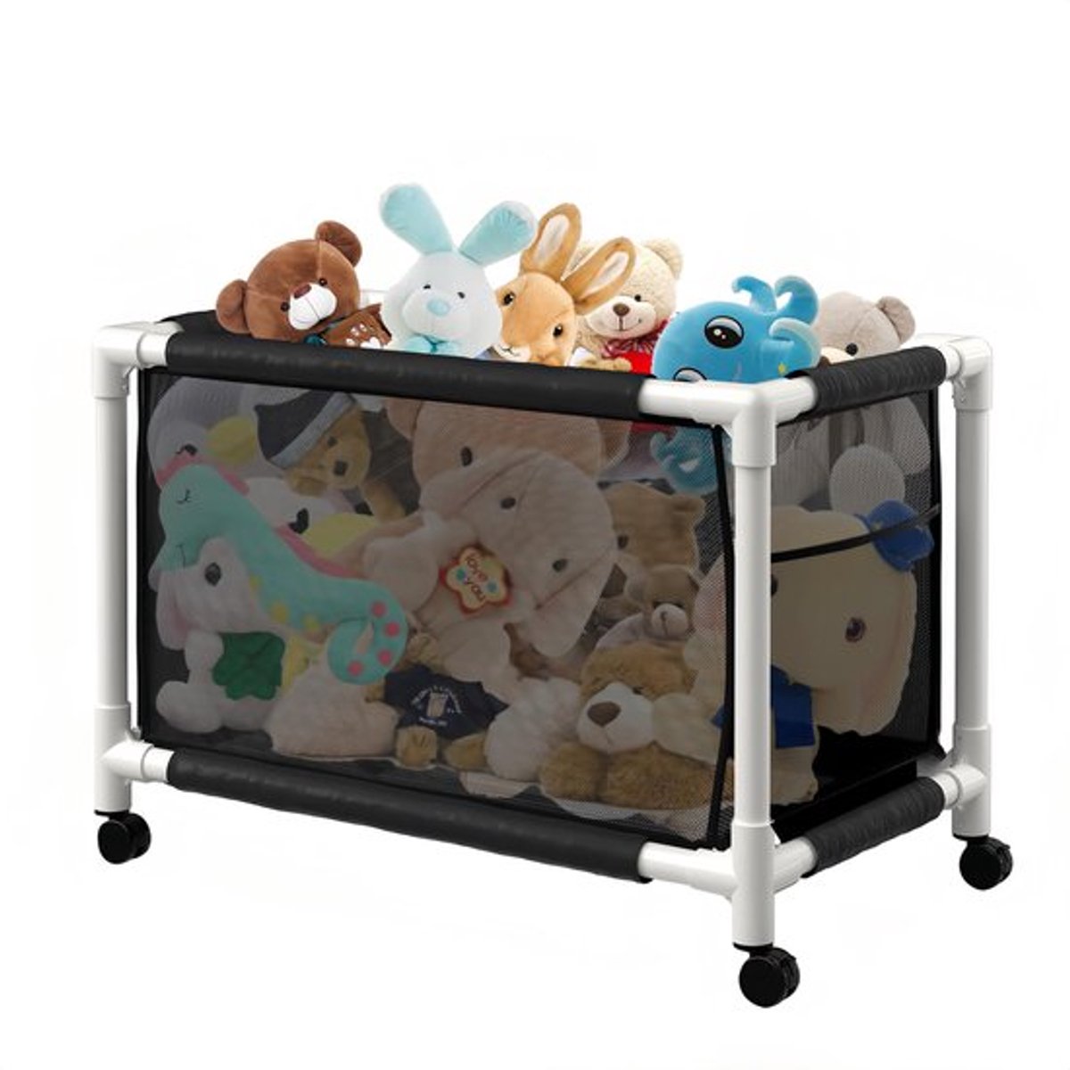 Opbergbak Ademend - 15,7 X 18,1 X 72,9 cm - Veelzijdig - Organizer - Met Wielen - Voor Zwembad/Keuken - Opbergdoos