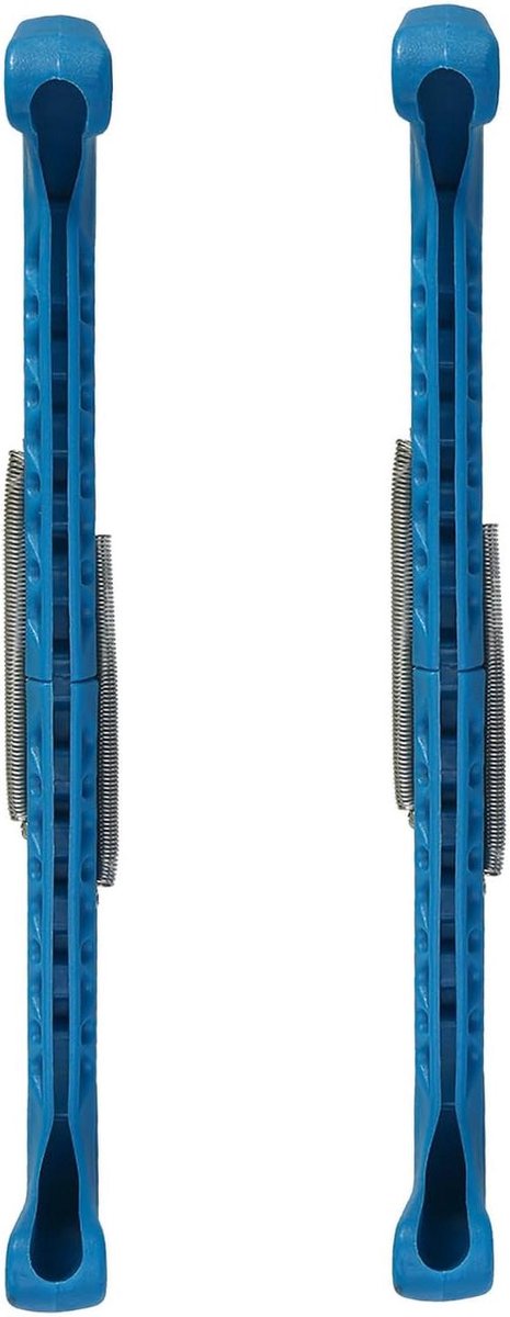 Schaatsbeschermers - IJshockeyschaats beschermers - Schaatsen Beschermen - Verstelbare Veer - 32 x 8 x 5 cm - Blauw