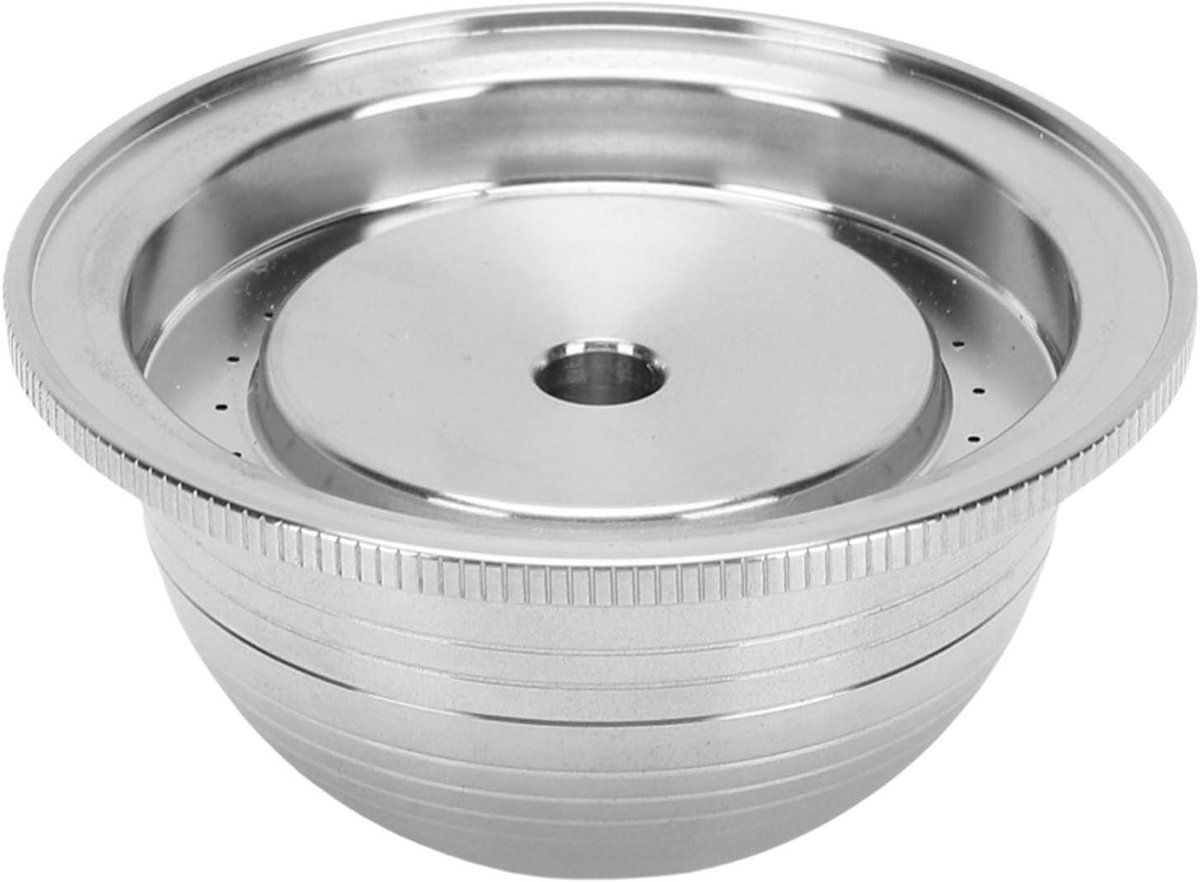 Herbruikbare Koffiecup - Koffiecup Set - Koffie Zetten - Roestvrij Staal - 230 ml - Zilver