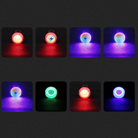 Fietsachterlicht - Fietslamp Achter - Veilig Fietsen - Slimme Remfunctie - 4.5x4.1x4.1 cm - Rood — afbeelding 4