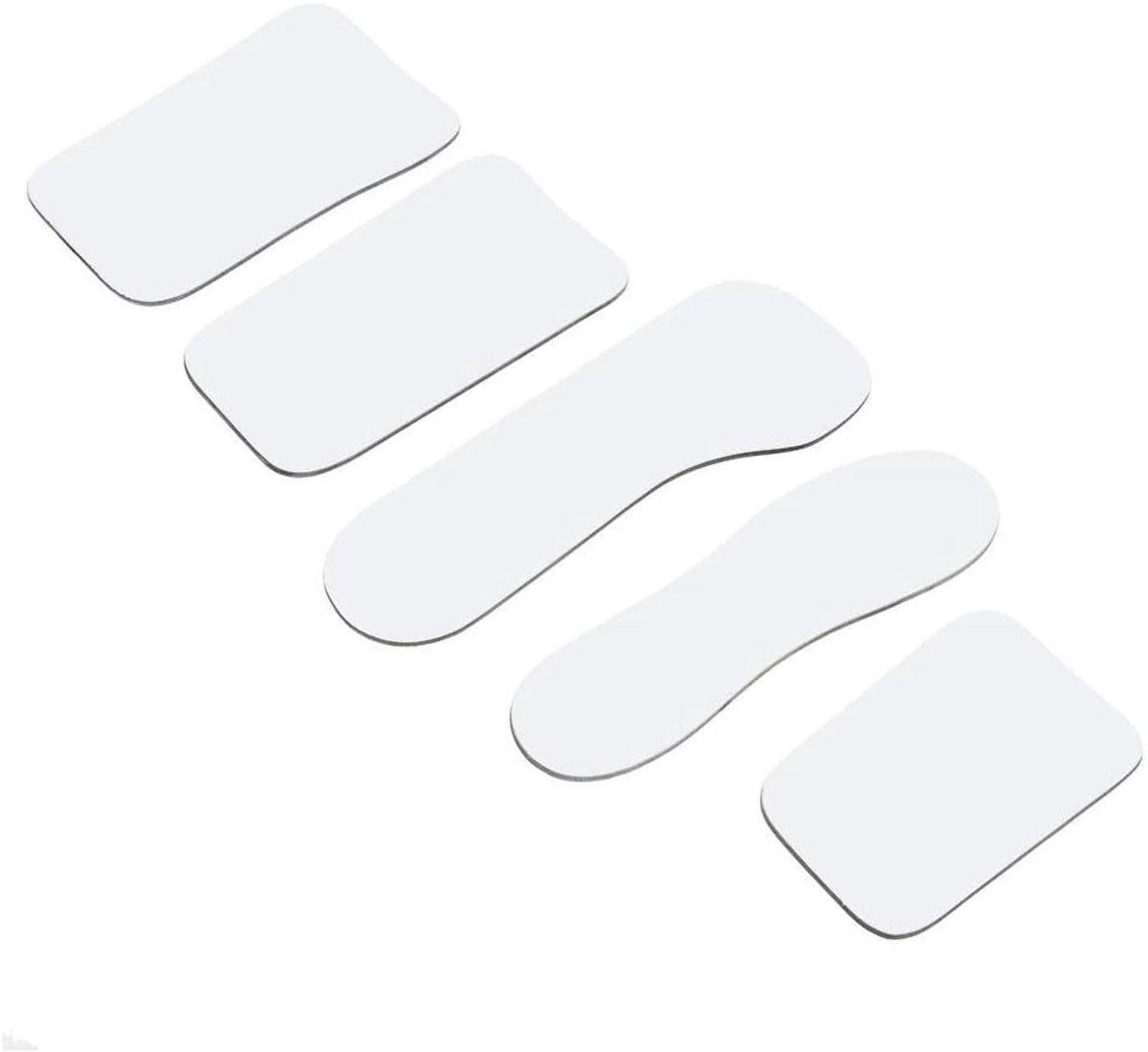 Set van 5 Dubbelzijdige Tandarts Reflectiemirrors voor Intraorale Fotografie en Orthodontie, Ideaal voor Klinieken met Goede Reflectie Effecten