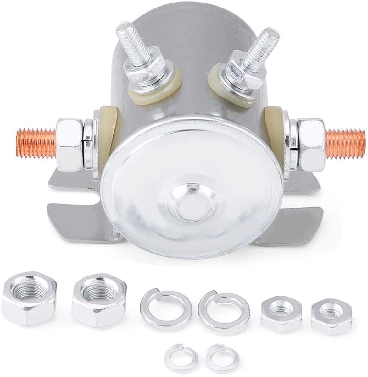 SnelShoppen - Solenoïde Relais Schakelaar Voor Continue Gebruik 12V 150A Voor Wagen 1114208 1114218 67‑702, Handgereedschap, Vervangingsonderdeel