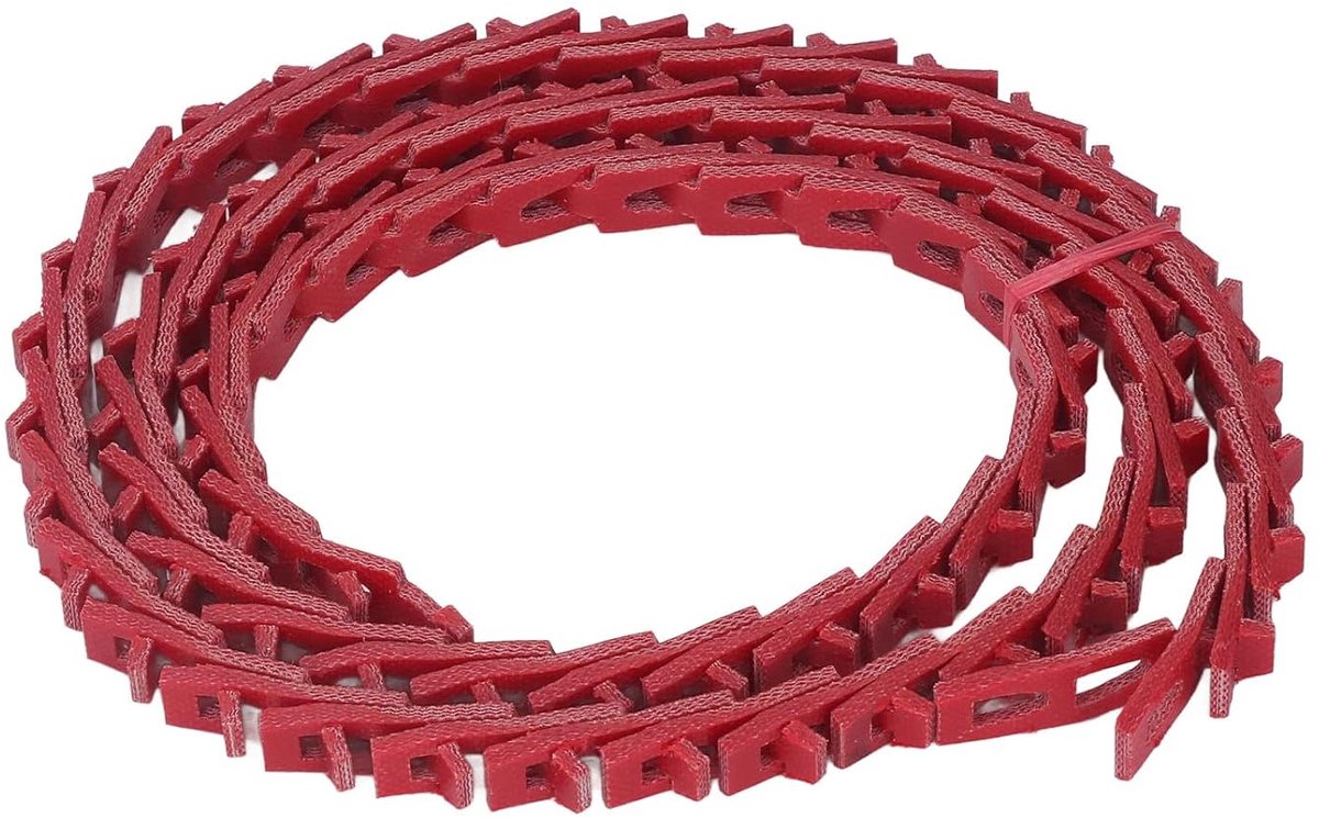 SnelShoppen - Power Twist V-Snaar 13x1200mm A-type Verstelbare Link Accessoire voor Draaibank en Tafelsaw - Duurzaam PU Materiaal