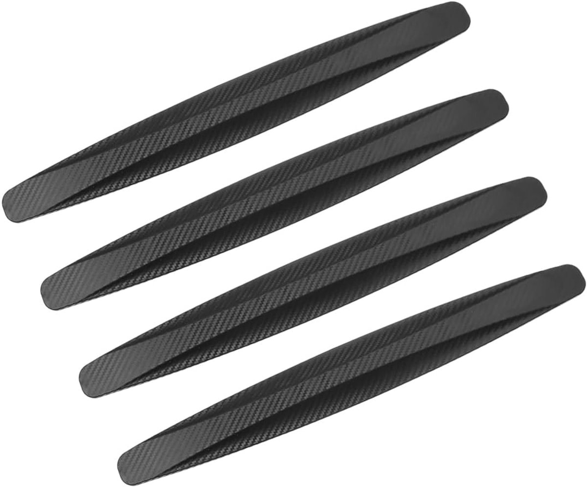 WeddHuis Pack of 4 Door Edge Guards, Rubber Door Edge Guards, Door Protection (Black) - ShopVlot
