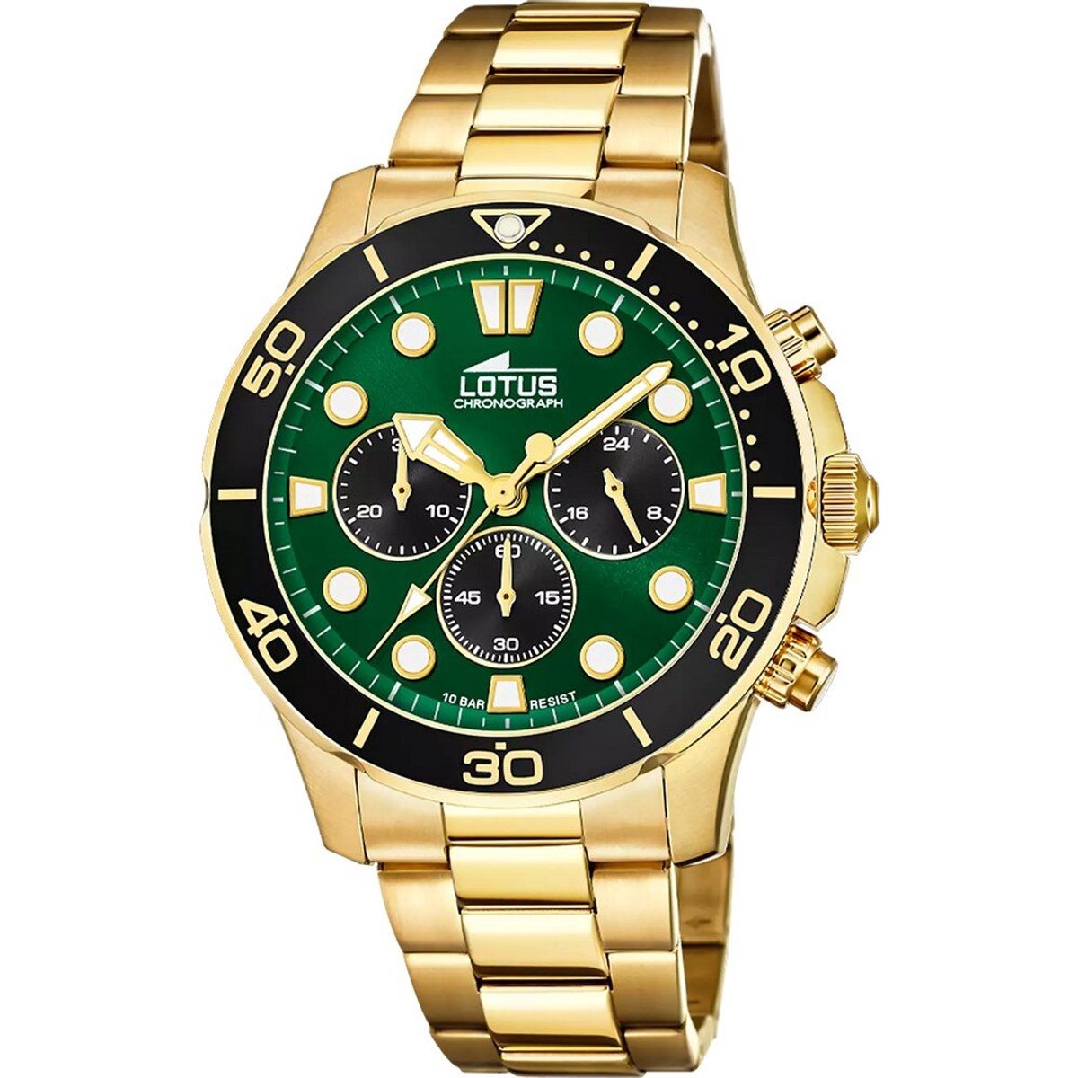 Lotus - 18758/8 - Polshorloge - Chronograaf - Heren
