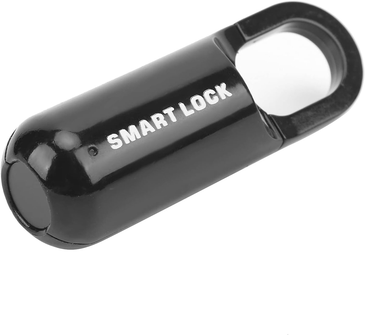 SnelShoppen - Slimme Vingerafdruk Hangslot - Sleutelloos Anti-Diefstal Hangslot voor Kluis, Bagage, Gym, Koffer, Tassen en Dozen (Zwart)
