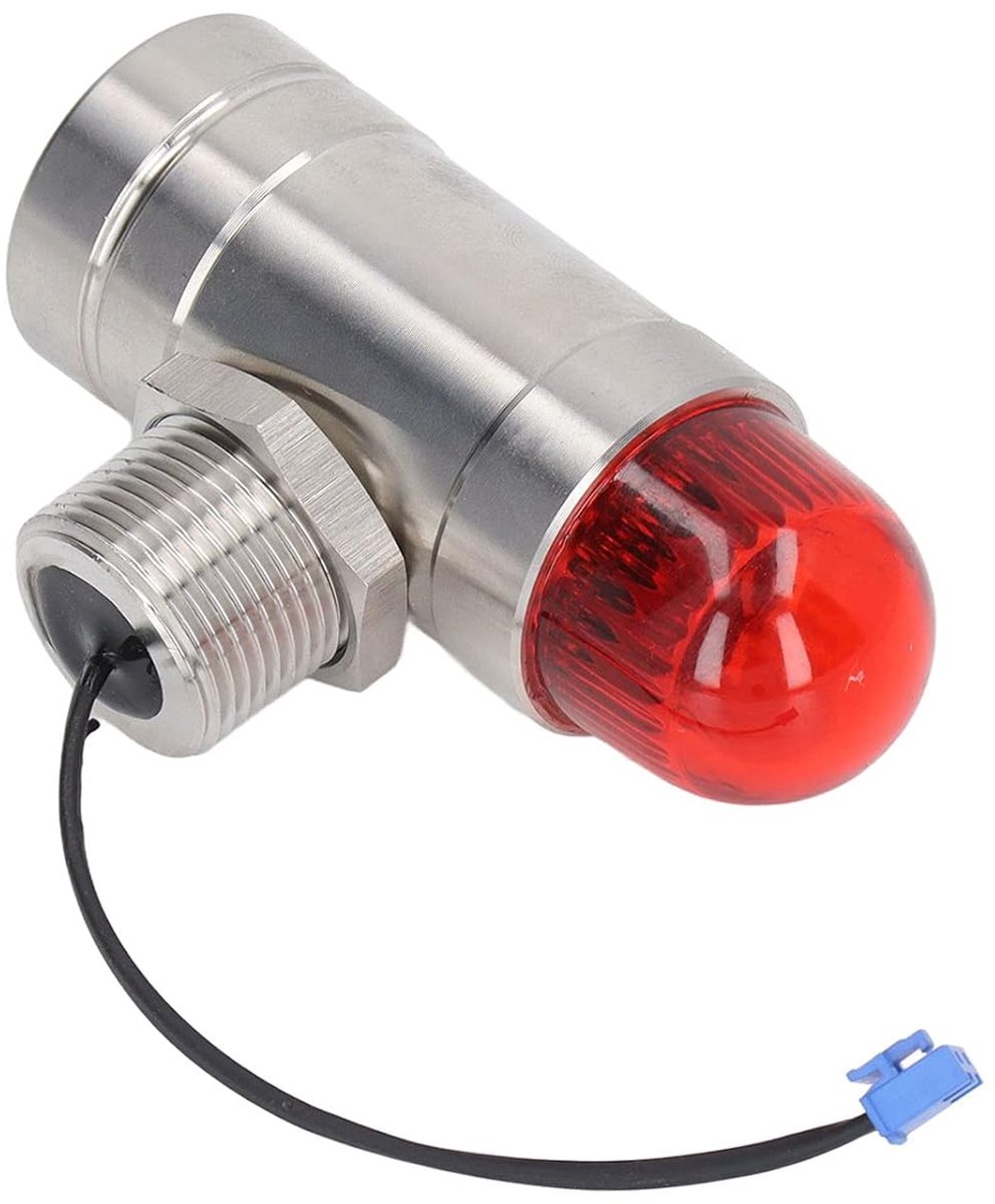 SnelShoppen - Audible Visueel Alarm G3/4 DC24V met Stroboscoop en Waarschuwingslichten, Explosieveilig, RVS 304, Waterdicht en Corrosiebestendig