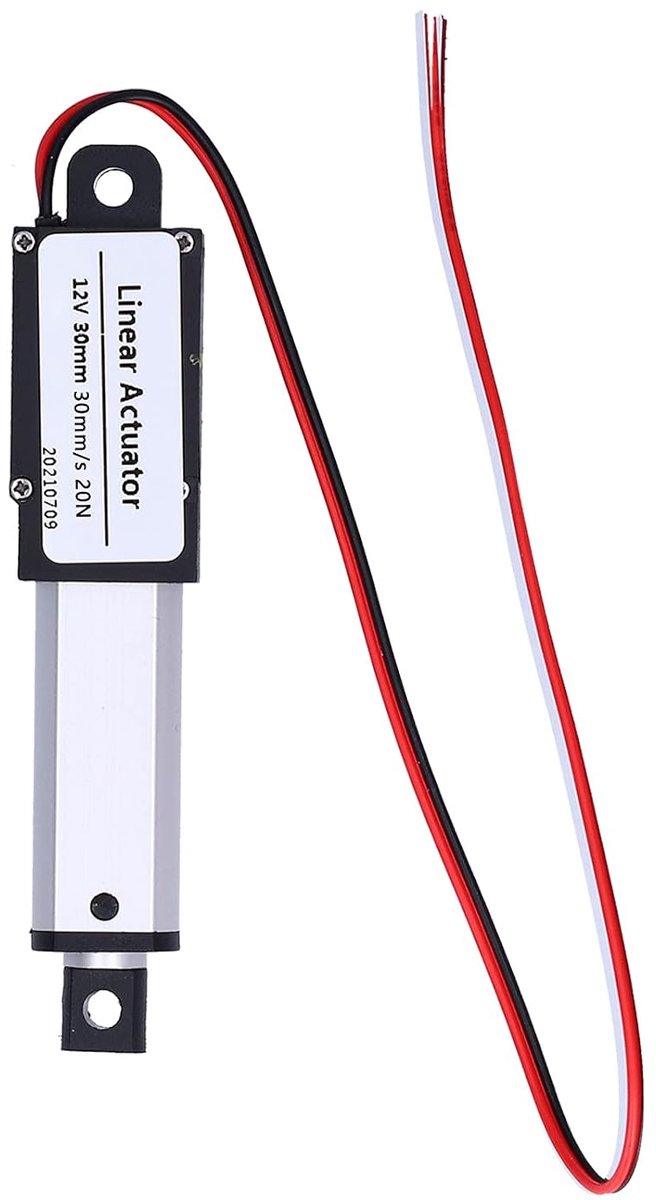 SnelShoppen - Elektrische Lineaire Actuator Mini DC 12V Waterdicht 30mm Slag Hoge Snelheid 30mm/s 20N Compact en Lichtgewicht