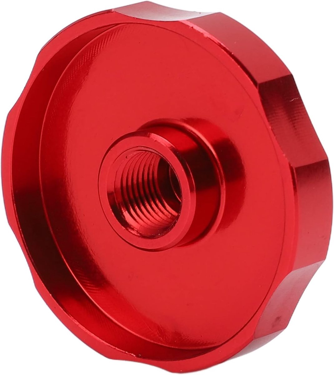 SnelShoppen - Voorvork Luchtvering Gas Giant Voorvork Deksel Fiets Schokkap Luchtventielkap Aluminium Legering voor Mountainbike Zwart (Rood)