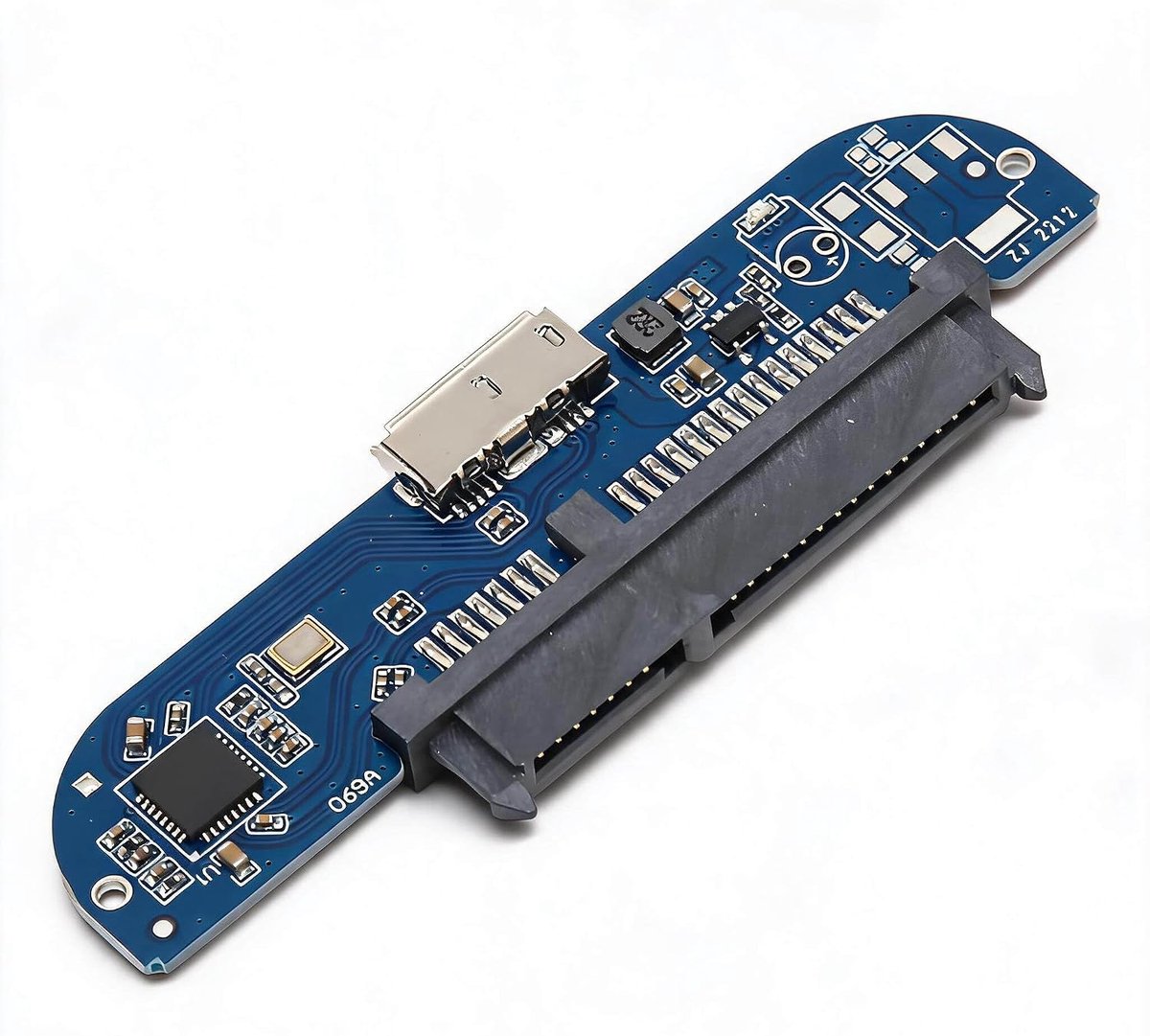 SnelShoppen - USB3.0 naar S ATA Adapter voor 2.5 Inch HDD/SSD - 5Gbps Micro USB naar S ATA Converter - Inclusief USB3.0 Datakabel voor Windows en Linu