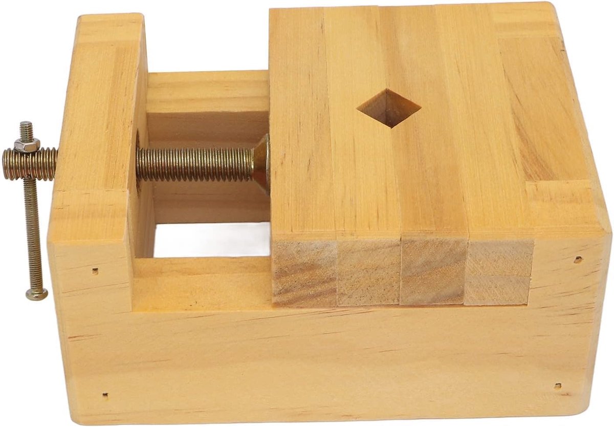 SnelShoppen - Clamp Bank Schroef, Houtbewerking Klem Mini Platte Tang met Banken voor DIY Houtsnijden en Graveren, Lichtgewicht en Stevig
