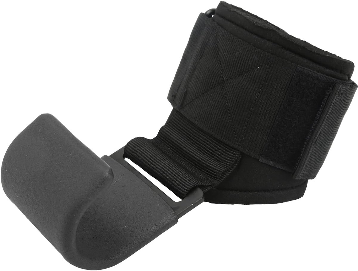 SnelShoppen - Duurzame Polsbandages, Veelzijdige Handbescherming, Stalen Haken, Gewichtheffen Handvat, SBR Trainingspad