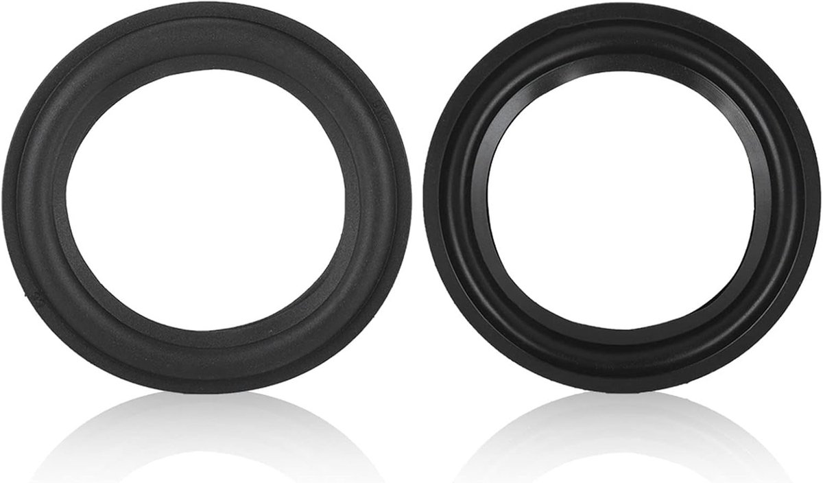 SnelShoppen - 5 Inch/4 Inch Speaker Foam Surround Reparatie Kit, Subwoofer Rand Vervangonderdeel voor Speaker Reparatie of Doe-Het-Zelf Projecten