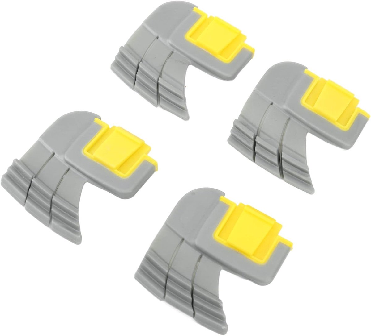 SnelShoppen - 4Pcs Cyclonische Scrubborstels voor Zwembad Systeem, Duurzaam Plastic en Rubber, Vervangende Onderdelen voor MX8 en MX6 Cleaner, Sterke