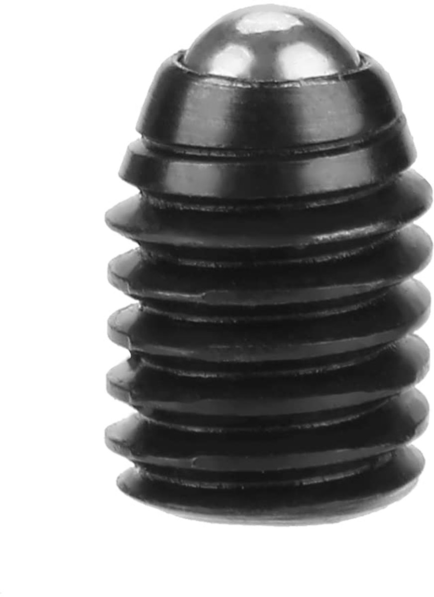SnelShoppen - 10Pcs M6 Draad Hex, Ball Screw Ball Detent Socket, Stalen Bal Veer Plungers Set (M6 * 10) - Duurzaam en Veelzijdig
