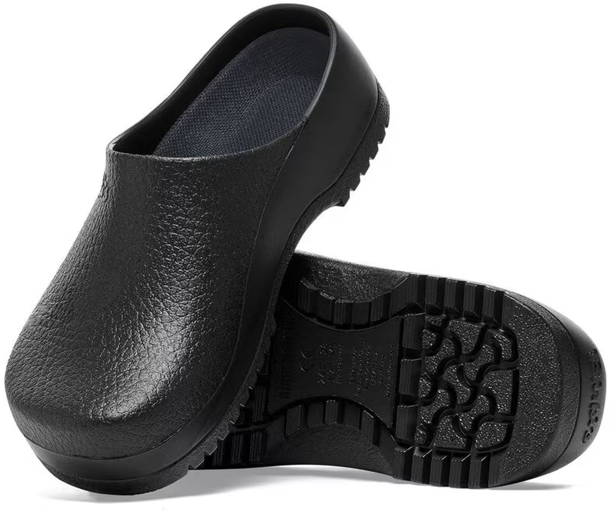 Birki’s by Birkenstock Klompen Slippers 0068011 1027191 Zwart