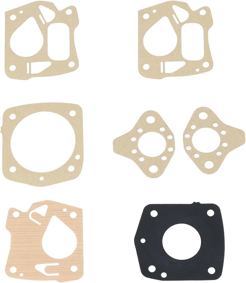 SnelShoppen - Carburetor Diaphragm Gasket Set Vervanging 65583 65586 50123 65630 57274B 55067C Geschikt voor McCulloch Mac 9 Flatback