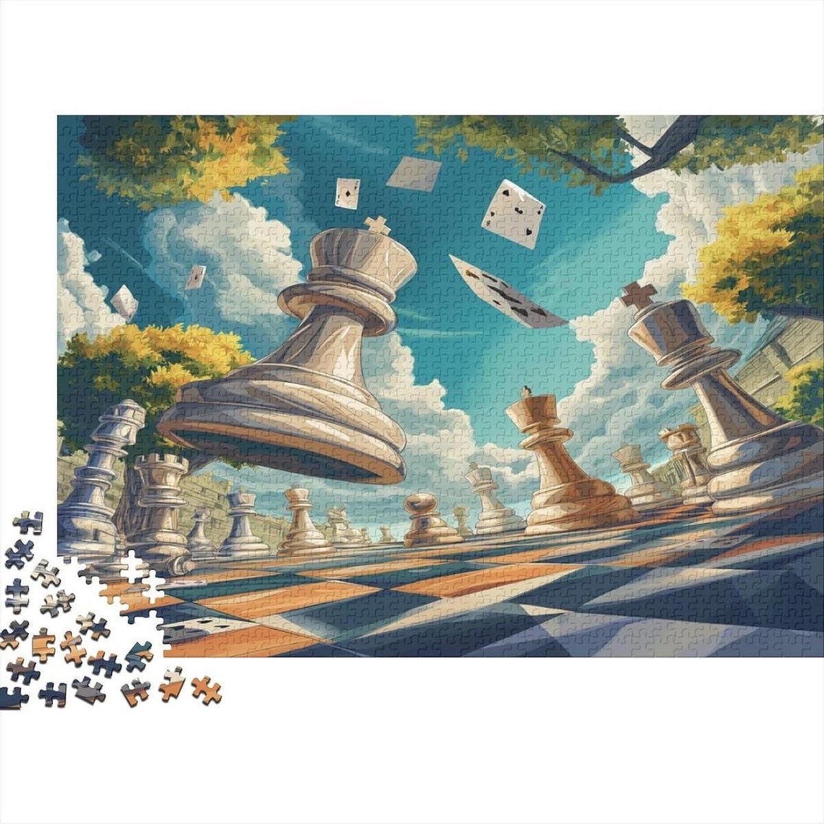 Legpuzzel Volwassenen - Jigsaw Puzzel Kinderen - Ontspanning en Decoratie - Met Bonus Poster - 75 x 50 cm - Stijl-6