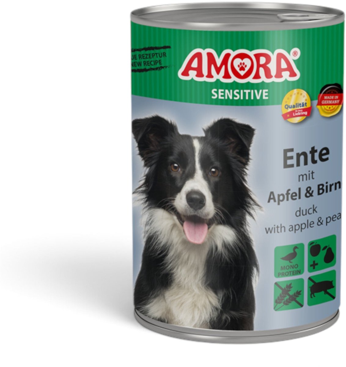 Amora AMORA Dog Sensitive 6x400g - Eend, Appel & Peer