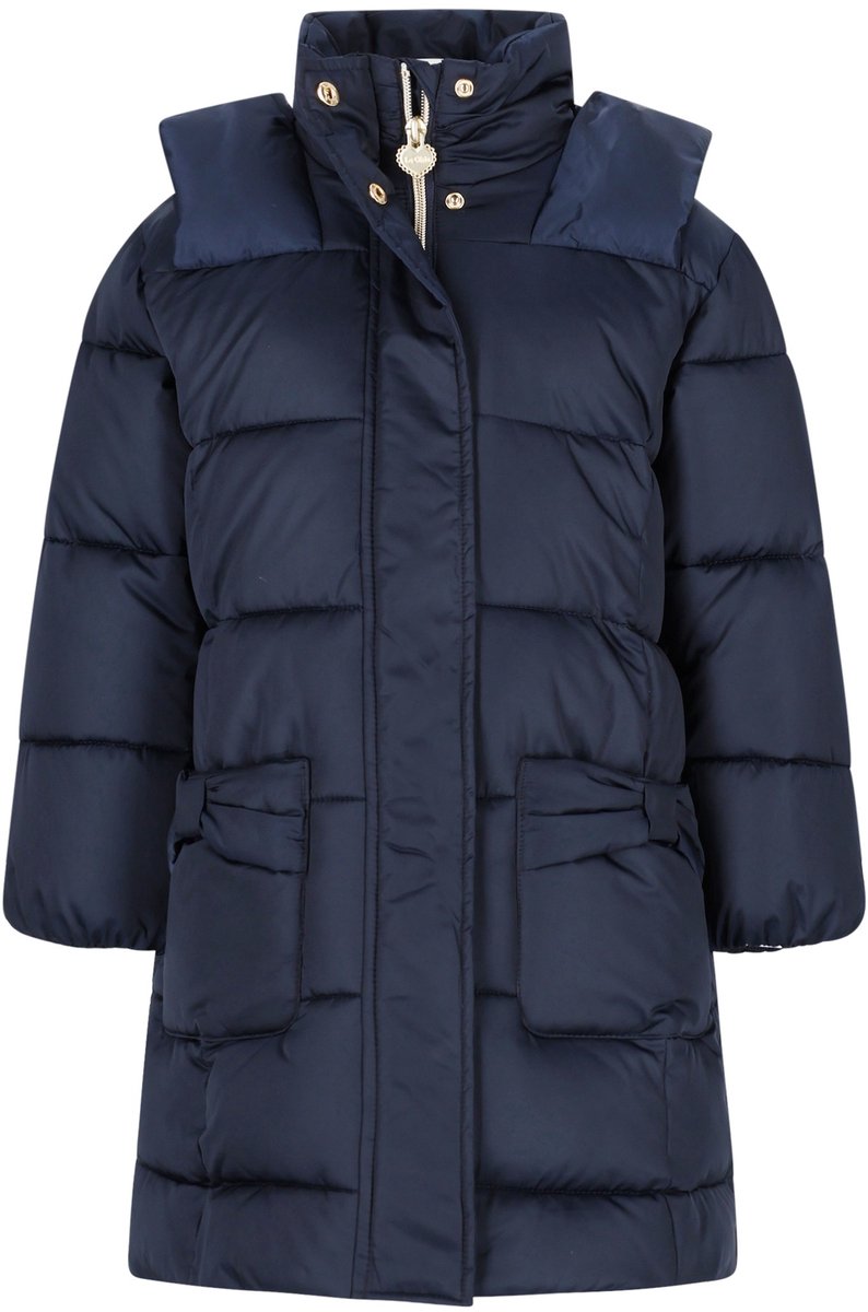 Le Chic winterjas meisje BLOOM C607-5210 / Blauw - maat 110